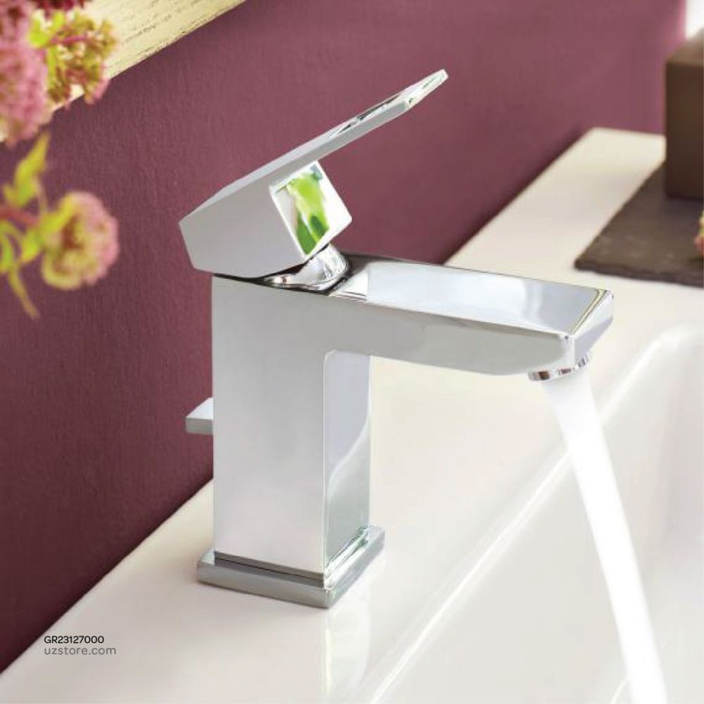 GROHE EUROCUBE SINGLE-LEVER BASIN MIXER | CHROME S-SIZE 1/2 IN - ALTERNATIVE: GH2312700F