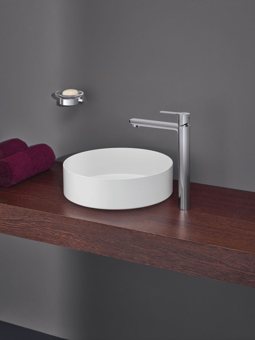 GROHE LINEARE SINGLE-LEVER BASIN MIXER | CHROME XL-SIZE 1/2 IN - ALTERNATIVE: GH2340510F