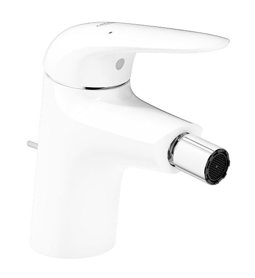GROHE EUROSTYLE SINGLE-LEVER BIDET MIXER | MOON WHITE/CHROME S-SIZE 1/2 IN