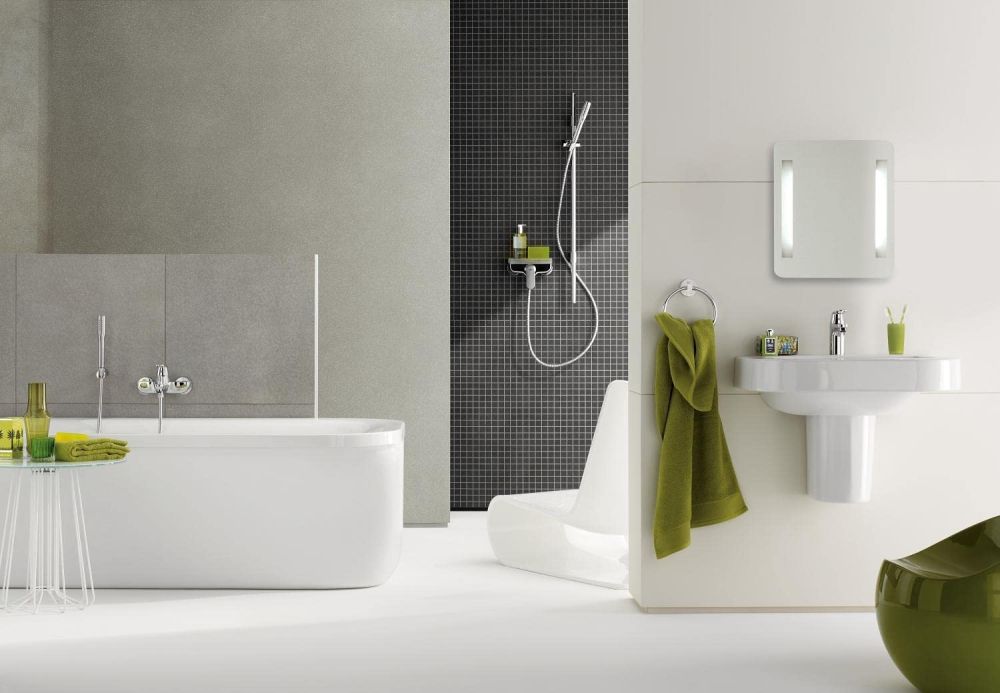 GROHE EUPHORIA COSMOPOLITAN STICK, SHOWER RAIL SET, 1 SPRAY | CHROME