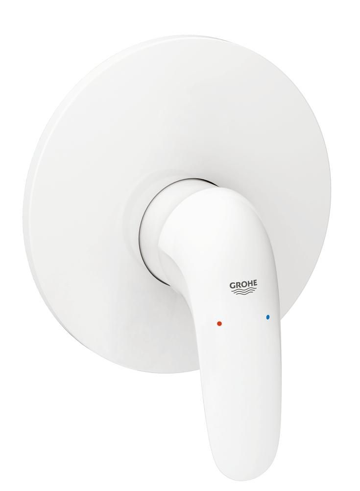 GROHE EUROSTYLE SINGLE-LEVER SHOWER MIXER | MOON WHITE/CHROME