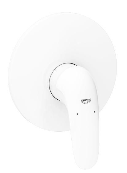 GROHE EUROSTYLE SINGLE-LEVER SHOWER MIXER | MOON WHITE/CHROME