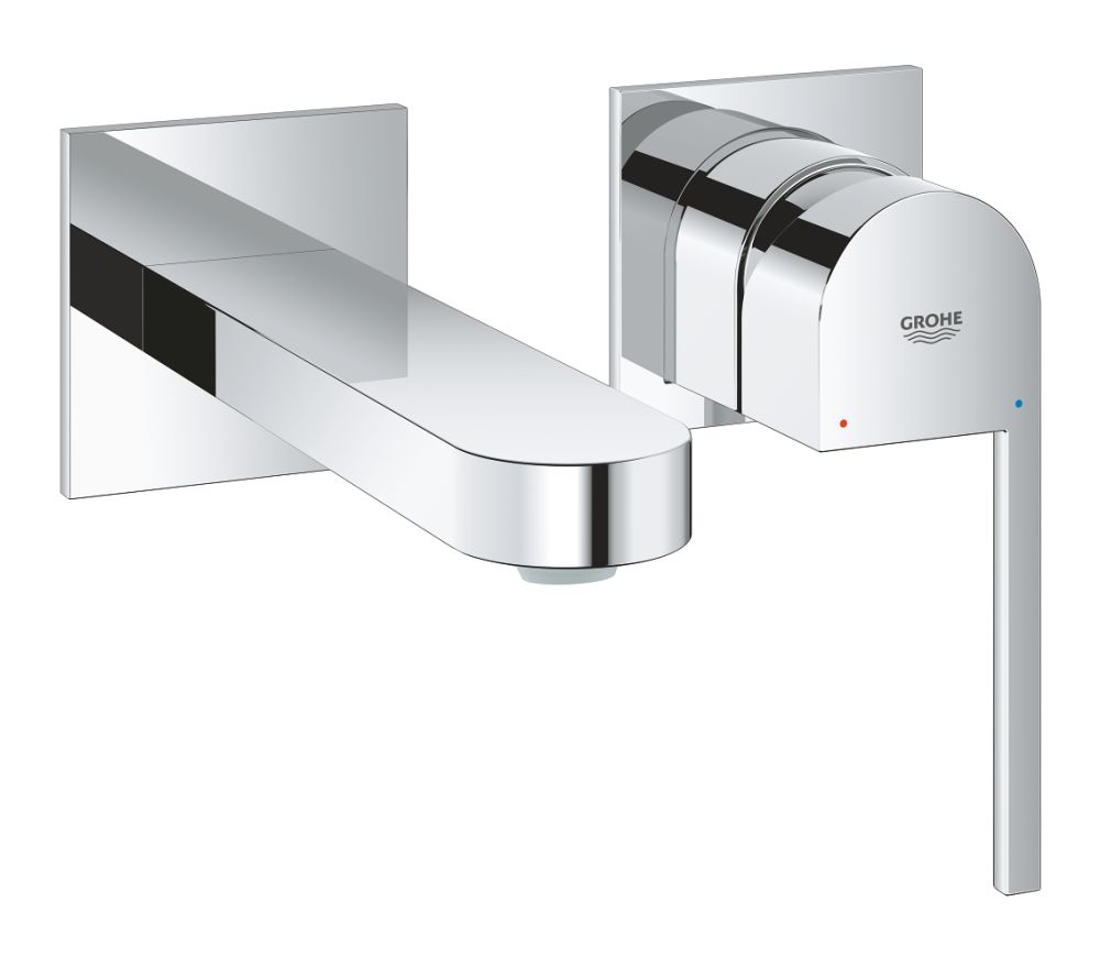 GROHE PLUS 2-HOLE BASIN MIXER | M-SIZE CHROME