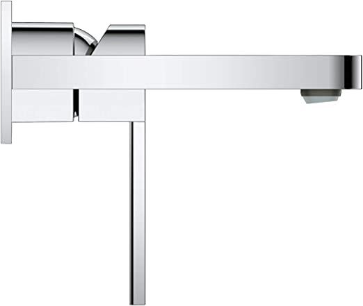 GROHE PLUS 2-HOLE BASIN MIXER | M-SIZE CHROME