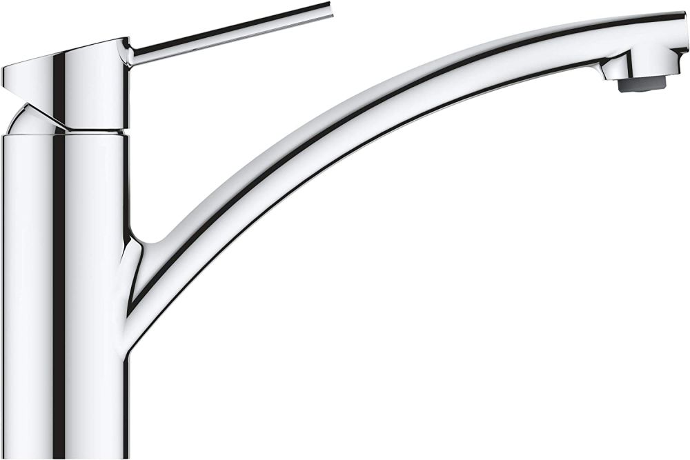 GROHE SWIFT SINGLE-LEVER SINK MIXER, LOW SPOUT | CHROME 1/2 IN