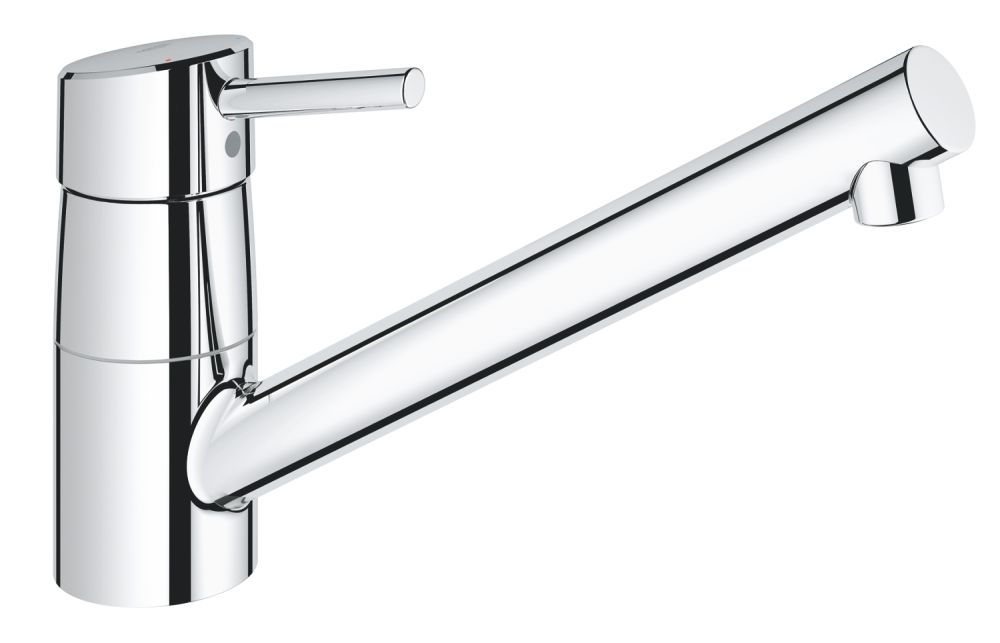 GROHE CONCETTO SINGLE LEVER SINK MIXER 140 DEG SWIVEL |1/2 In CHROME