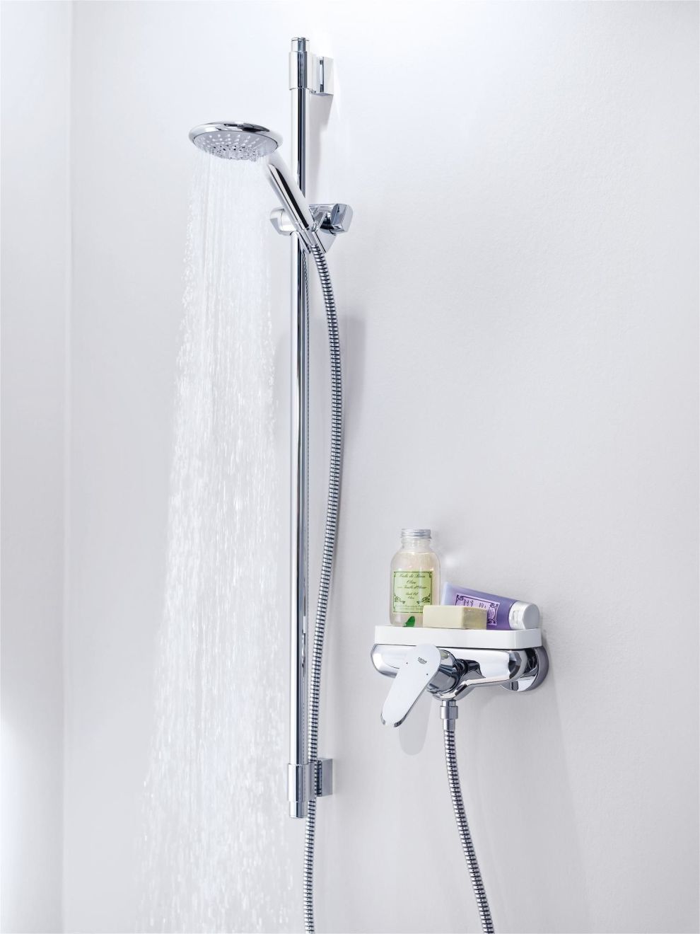 GROHE EURODISC COSMOPOLITAN SINGLE-LEVER SHOWER MIXER | CHROME 1/2 IN