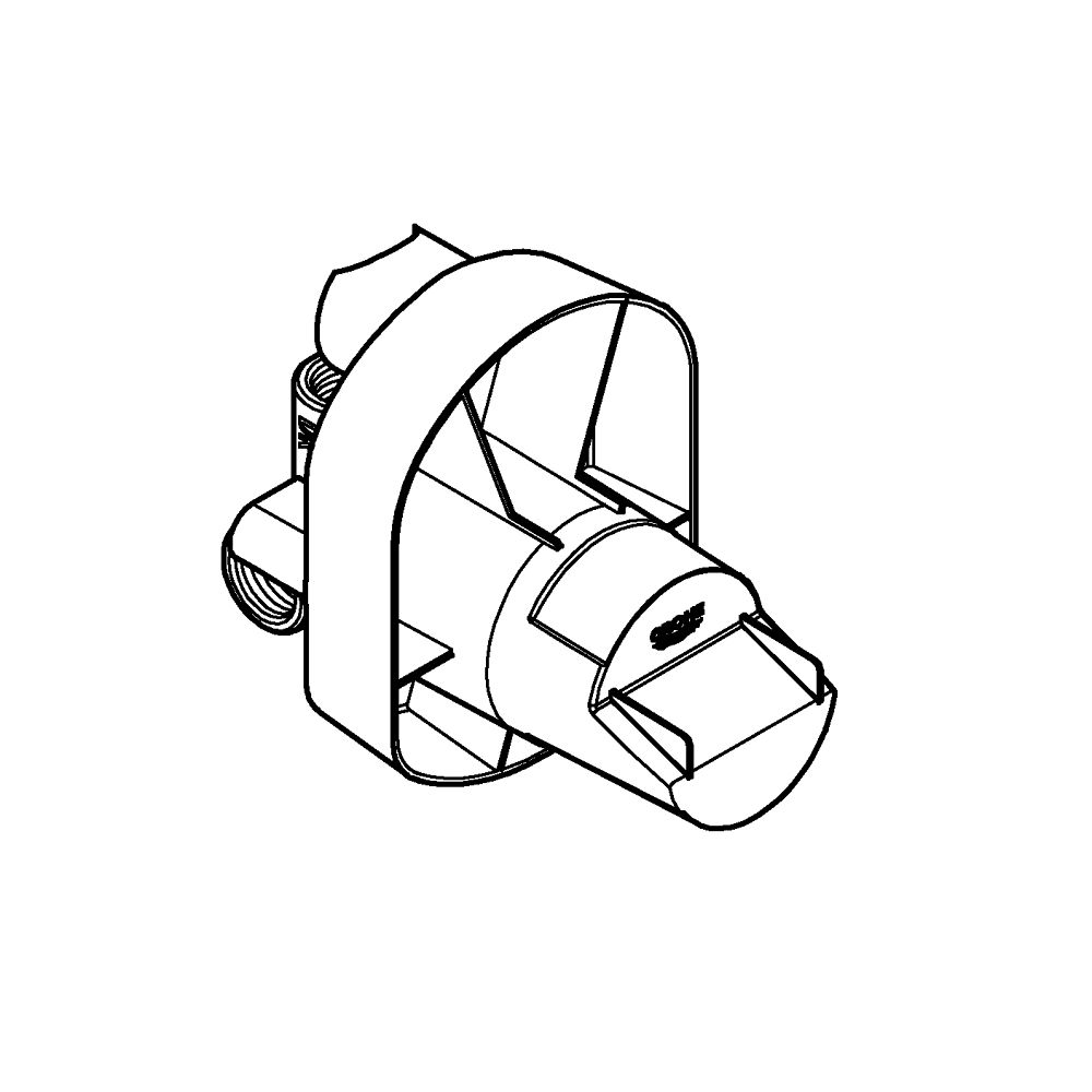 GROHE SINGLE-LEVER MIXER CONCEALED BODY, FOR SHOWER | 1/2 IN