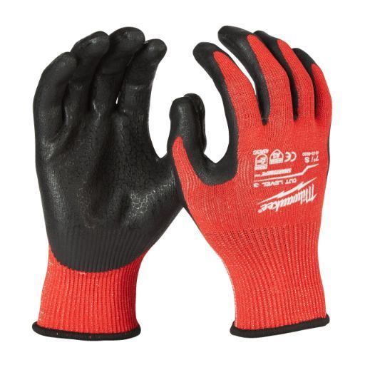 MILWAUKEE CUT LEVEL 3 DIPPED GLOVES - XXL/11 - 1PC