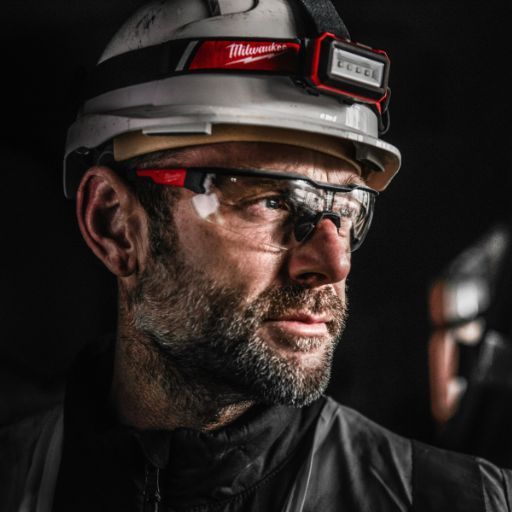 MILWAUKEE CLEAR SAFETY GLASSES -1PC