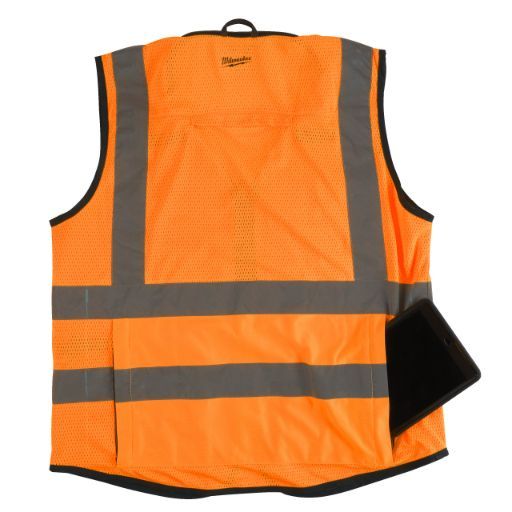 MILWAUKEE PREMIUM HI-VISIBILITY VEST ORANGE - 2XL/3XL | 1PC