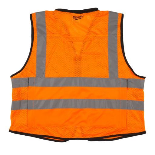 MILWAUKEE PREMIUM HI-VISIBILITY VEST ORANGE - 2XL/3XL | 1PC