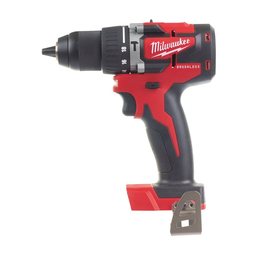 MILWAUKEE DRILL DRIVER BRUSHLESS PERCUSSION , ZERO VERSION, M18CBLPD-0X |18 V