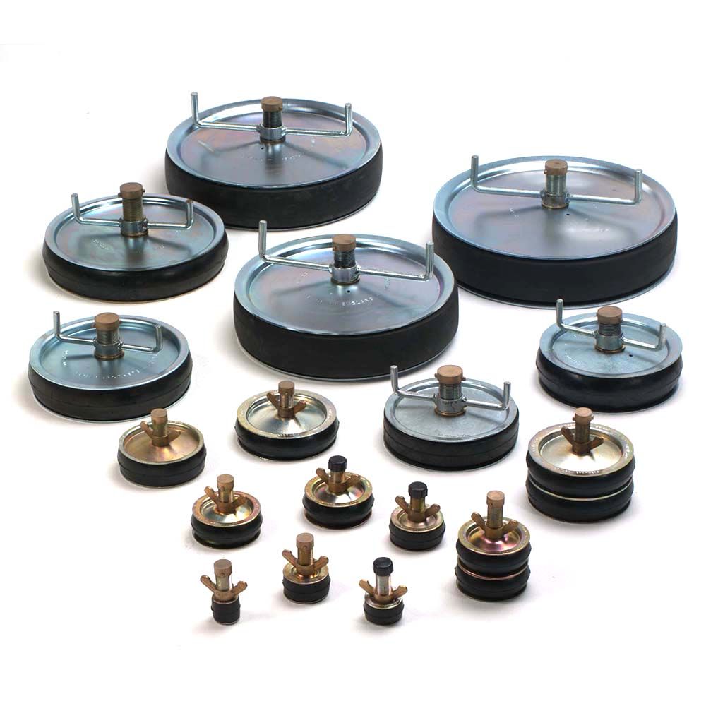 BAILEY 4-1/2 STEEL PLATE DRAIN TEST PLUG, SINGLE SEAL, CENTRE LOCKING, PC