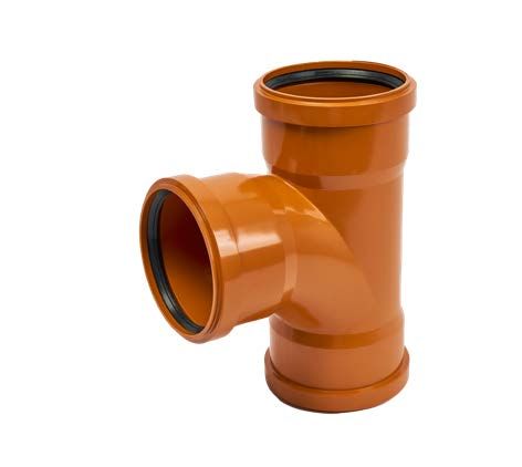 ULTRA DRAIN TEE 87.5° UPVC T D160X110