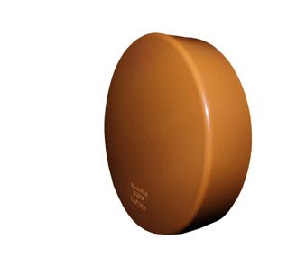 ULTRA DRAIN END CAP UPVC D200