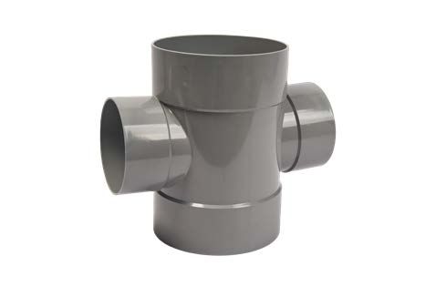 ULTRA SW CROSS TEE 87.5° UPVC D160X110