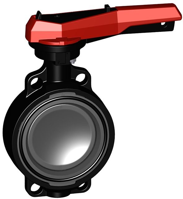 CPVC B/FLY VALVE 567 L+RCHT 90MM
