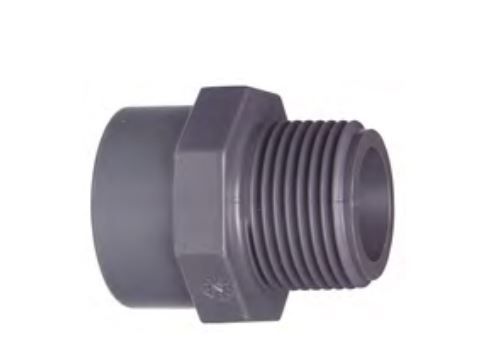 UPVC MALE SOCKET HEX NUT 1 1/2