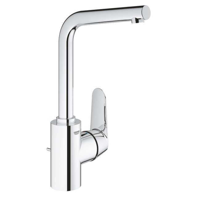 GROHE EURODISC COSMOPOLITAN SINGLE-LEVER BASIN MIXER | CHROME L-SIZE 1/2 IN