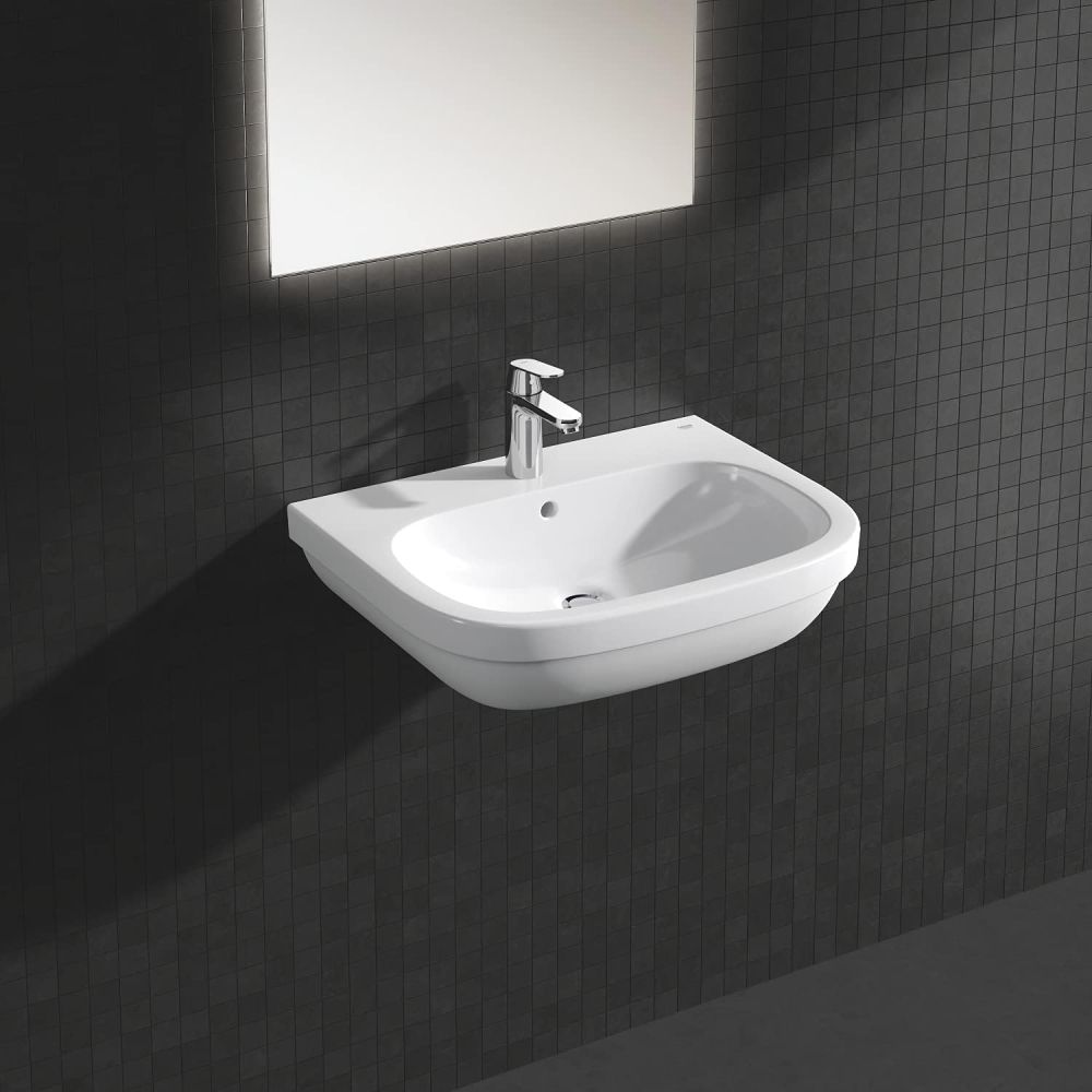 GROHE EUROSMART COSMOPOLITAN SINGLE-LEVER BASIN MIXER | CHROME M-SIZE 1/2 IN