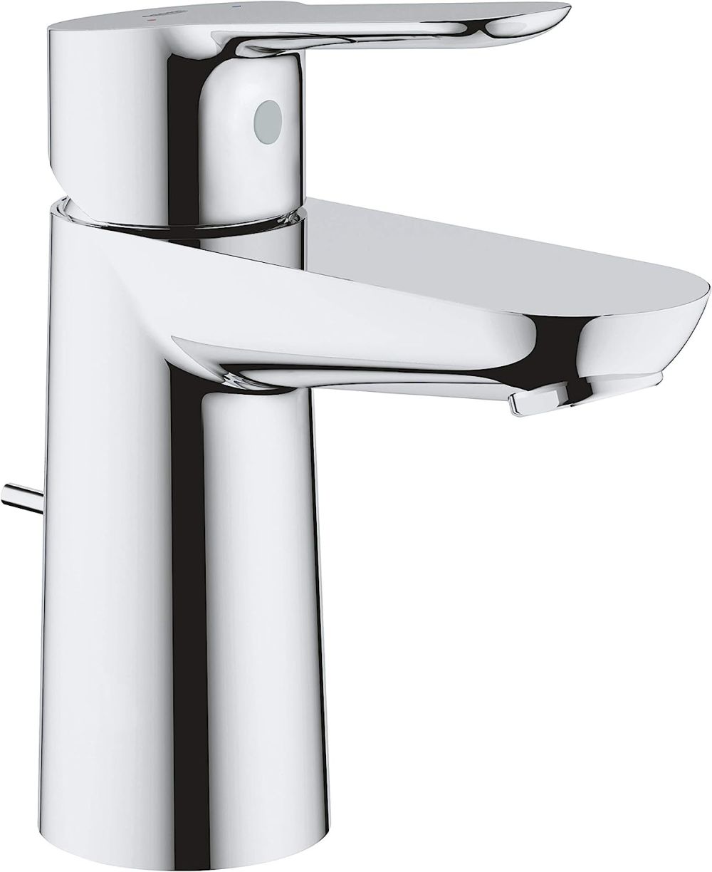 GROHE BAUEDGE SINGLE-LEVER BASIN MIXER | CHROME S-SIZE 1/2 IN