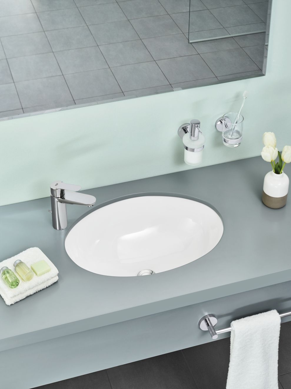 GROHE BAUEDGE SINGLE-LEVER BASIN MIXER