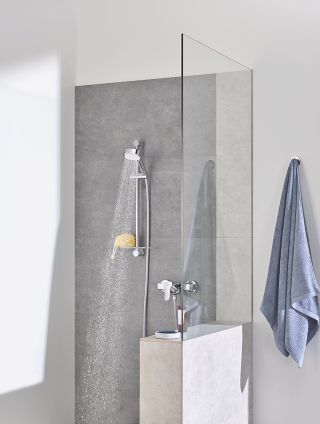 GROHE TEMPESTA COSMOPOLITAN 100 HEAD SHOWER SET 3 SPRAYS | CHROME