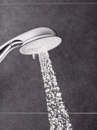 GROHE TEMPESTA SYSTEM 200, SHOWER SYSTEM WITH DIVERTER 2 SPRAY | CHROME