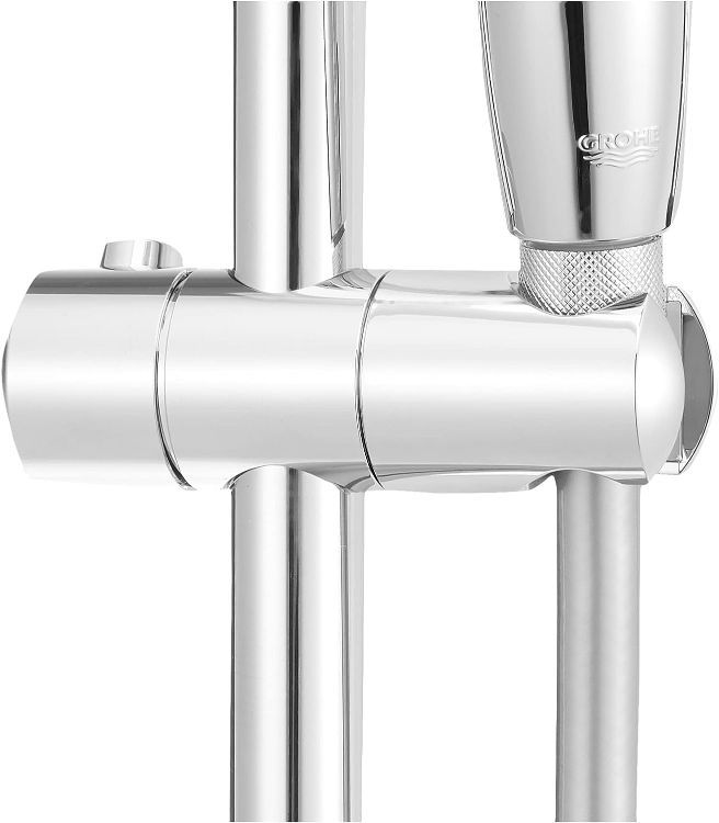 GROHE TEMPESTA 100 SHOWER RAIL SET, 3 SPRAYS | CHROME