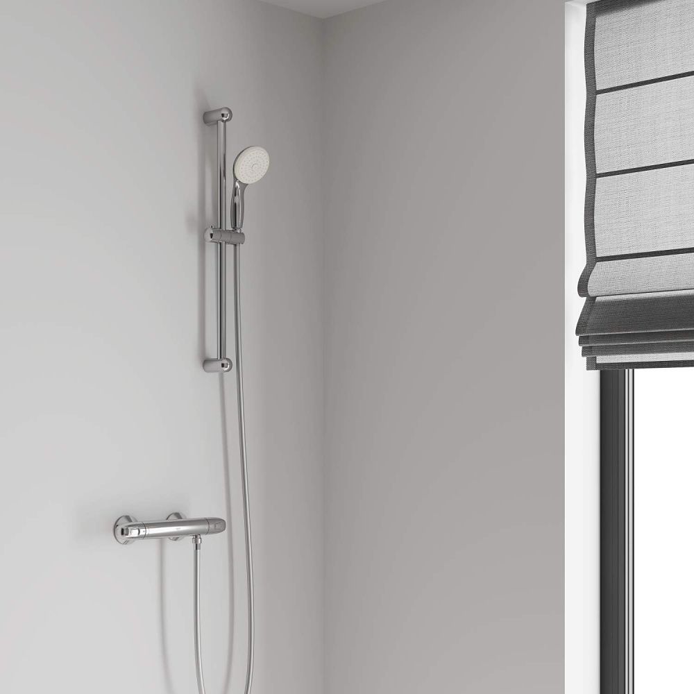 GROHE TEMPESTA 100 SHOWER SET WITH TUBE SUSPENSION AND 3 SPRAYS |