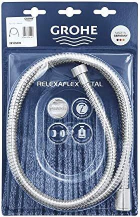 GROHE RELEXAFLEX METAL, METAL SHOWER HOSE | 1500 MM CHROME