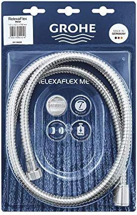 GROHE RELEXAFLEX METAL SHOWER HOSE 1750 MM|1/2 X 1/2 IN|CHROME