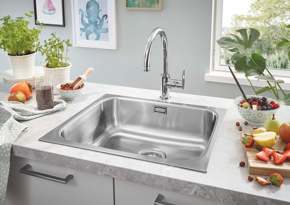 GROHE BAULOOP SINGLE-LEVER SINK MIXER | CHROME 1/2 IN