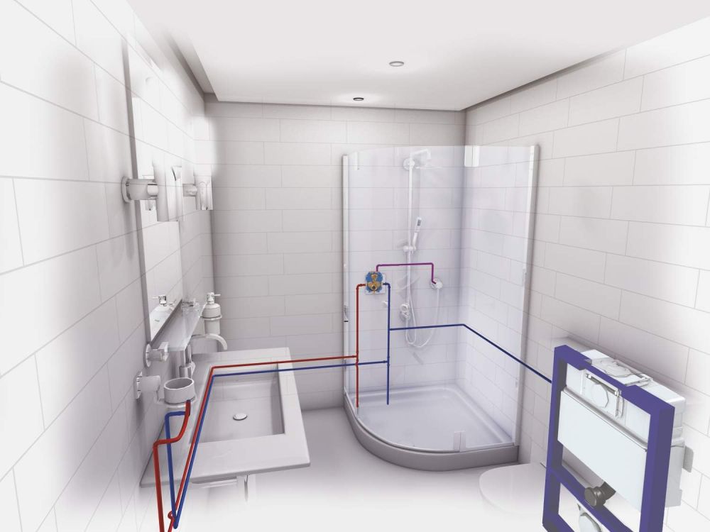 GROHE RAPID SL ELEMENT FOR WC | INST. HEIGHT 0.82 M