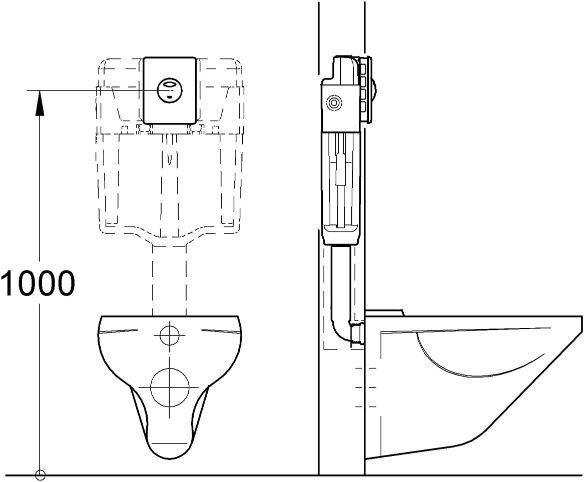 GROHE SKATE FLUSH PLATE | 156 x 197 MM, STAINLESS STEEL