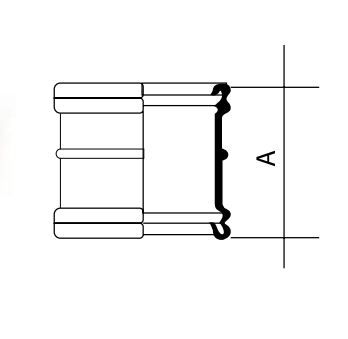 UPVC SOIL DOUBLE RING SOCKET 6