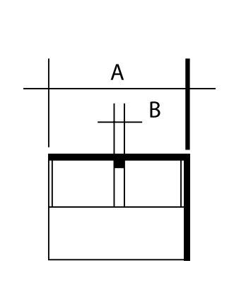 ABS STRAIGHT CONNECTOR GREY 1 1/2