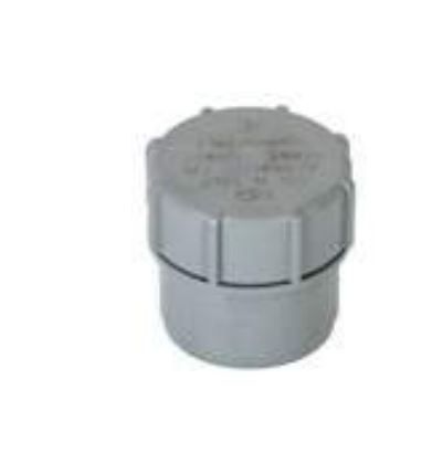 ABS SCREWED ACCESS PLUG GREY 2