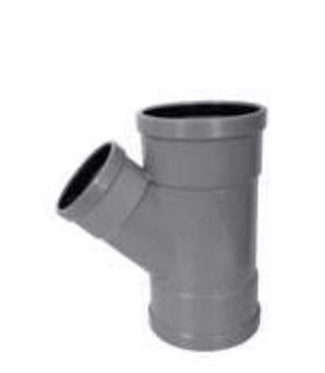UPVC SOIL DBL SKT 'Y' BRANCH 6''X4