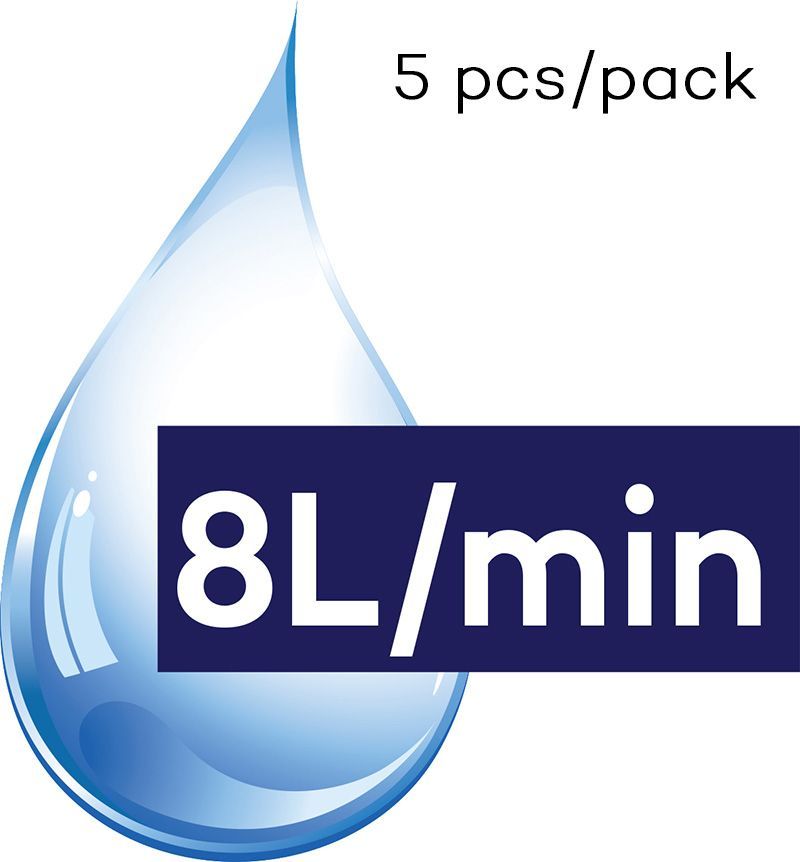 KLUDI RAK PCW-01 WSHR REGLTR WATER SVG 8L/MIN 1/2