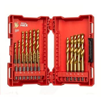 MILWAUKEE METAL DRILL SWAVE HSS-G TI. 10PC SET -10PC