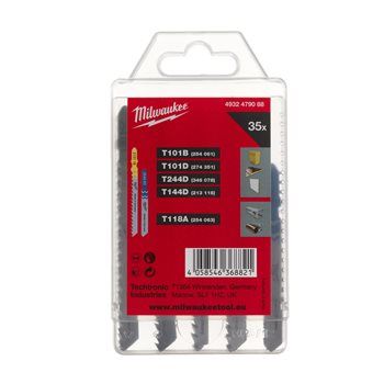 MILWAUKEE JIG SAW BLADE SET P5