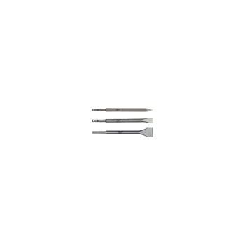 MILWAUKEE SDS PLUS 3PC CHISEL SET