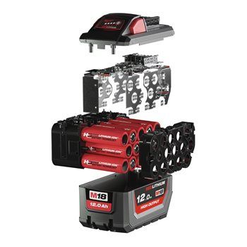 MILWAUKEE M18HB12 LI-ION BATTERY |18V 12.0AH