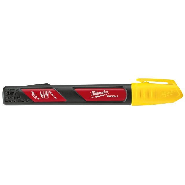 MILWAUKEE INKZALL YELLOW LIQUID PAINT MARKER