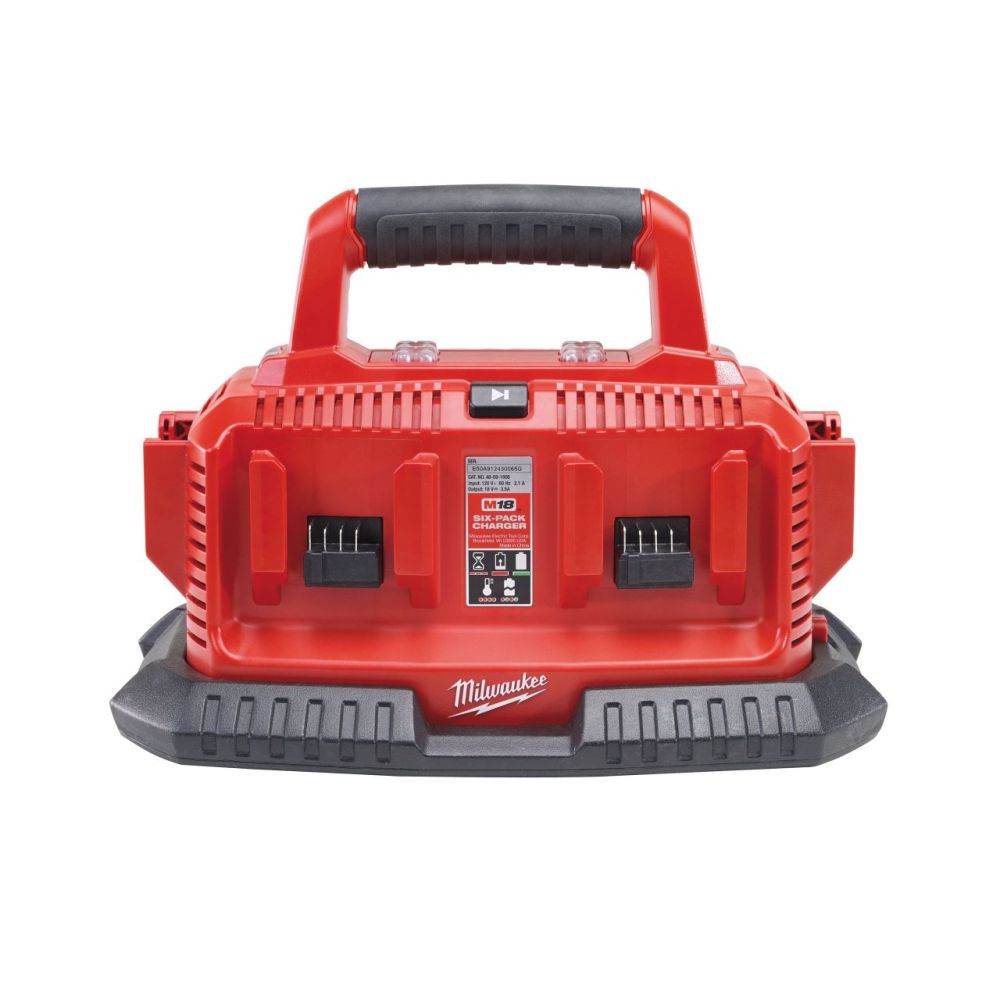 MILWAUKEE MULTI BAY SEQUENTIAL CHARGER |14-18V|[M14-18C6]
