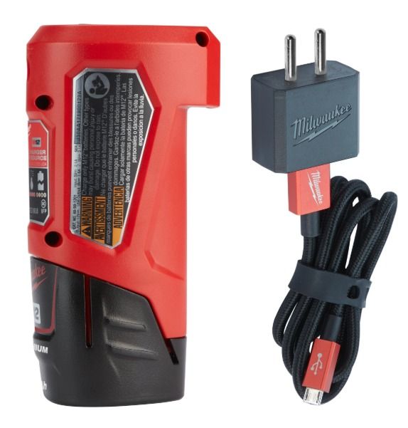 MILWAUKEE M12 COMPACT CHARGER AND POWER SOURCE|[M12TC]