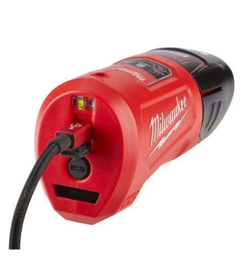 MILWAUKEE M12 COMPACT CHARGER AND POWER SOURCE|[M12TC]