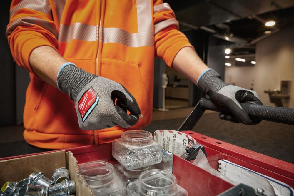 MILWAUKEE HI-DEX CUT B GLOVES PACK | 9/L | 12 PC